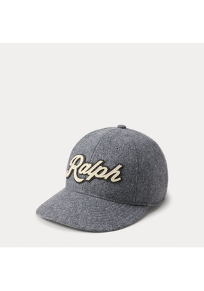 The  Ralph Lauren Logo Wool-Blend Ball Cap