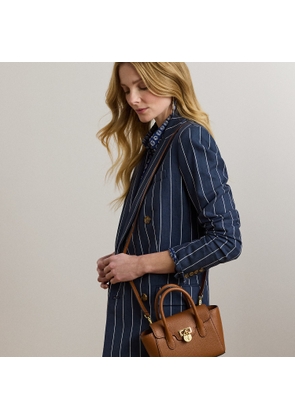 Pebbled Leather Small Tanner Satchel