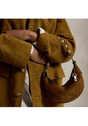 Polo ID Suede Mini Studded Bag