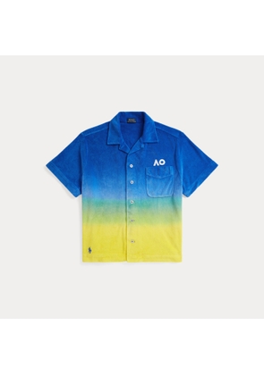 Australian Open Dip-Dye Terry Camp Shirt