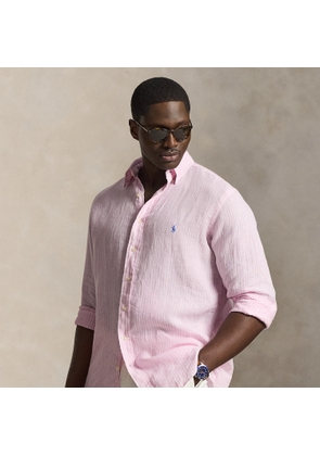 Big & Tall - Striped Linen Shirt