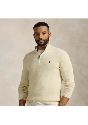 Big & Tall - Cotton Quarter-Zip Jumper