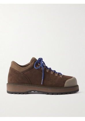 Diemme - Cornaro Rubber-Trimmed Suede Sneakers - Men - Brown - EU 40