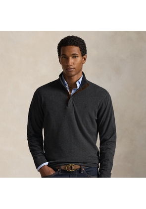 Luxury Jersey Quarter-Zip Pullover