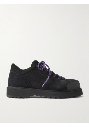 Diemme - Cornaro Rubber-Trimmed Suede Sneakers - Men - Black - EU 40