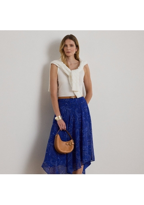 Paisley Georgette Handkerchief Skirt