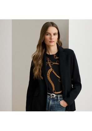 Cotton-Blend Jumper Blazer