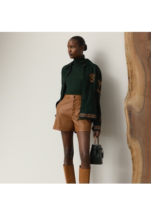 Josselyn Lambskin Short