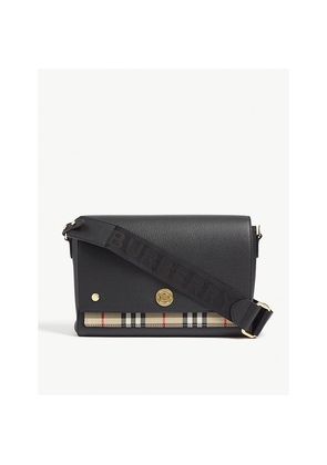 Womens Burberry Hackberry Leather Cross-Body Bag