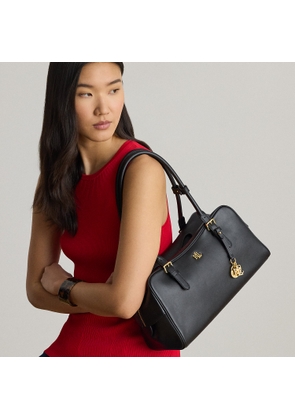 Large Leather Marcy Zip Satchel