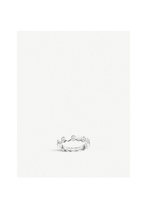 Bee De Chaumet 18ct White-Gold and Diamond Ring
