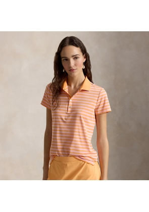 Tailored Fit Striped Jersey Polo Shirt