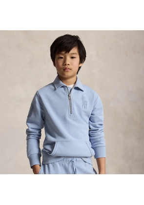 Big Pony Terry Collared Sweatshirt