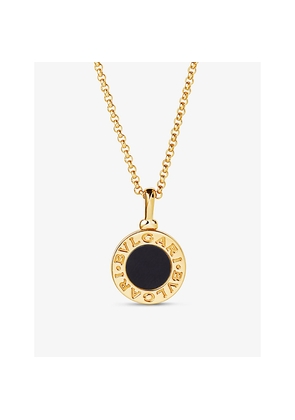 Bvlgari Bvlgari 18ct Yellow-Gold and Onyx Necklace