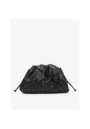 Womens Bottega Veneta The Pouch Small Intrecciato Leather Clutch Bag