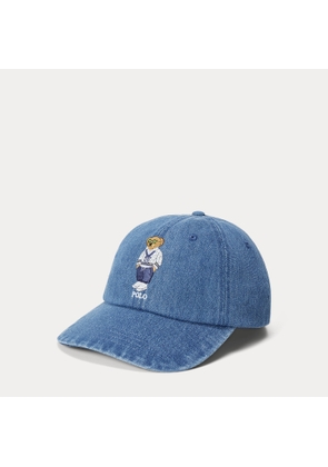 Polo Bear Denim Ball Cap