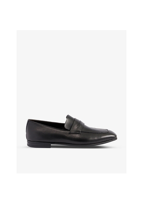Mens Ermenegildo Zegna L'Asola Leather Penny Loafers