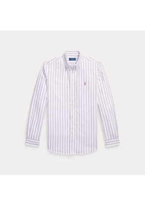 Slim Fit Striped Oxford Shirt