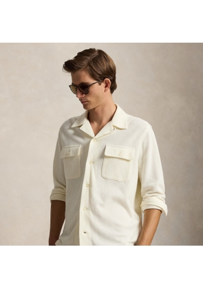 Standard Fit Honeycomb Camp Shirt