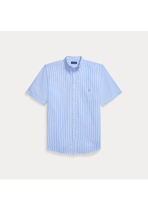 Big & Tall - RL Prepster Striped Seersucker Shirt