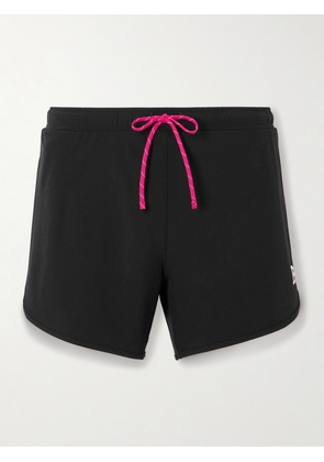 DISTRICT VISION - 5" Straight-Leg Logo-Print Stretch-Jersey Running Shorts - Men - Black - S