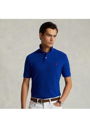 Slim Fit Mesh Polo Shirt