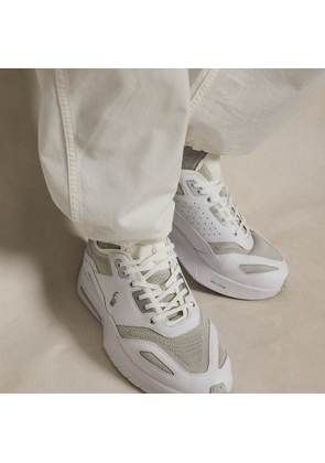 Boerum Leather-Panelled Knit Trainer