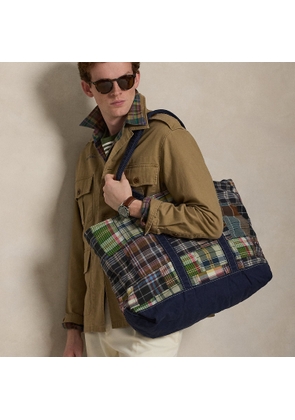 Patchwork Madras Tote