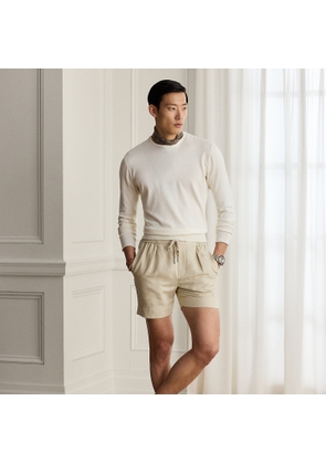 Silk-Linen Shorts