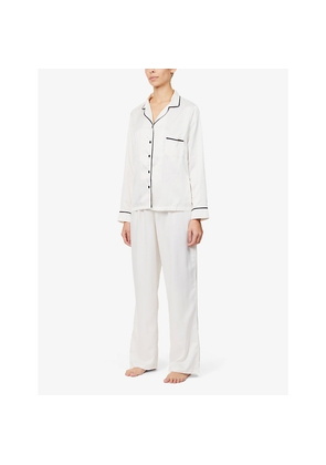 Bluebella Claudia Relaxed-Fit Satin Pyjamas