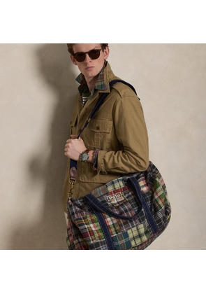 Patchwork Madras Duffel