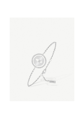 Messika Lucky Move 18ct White-Gold and Diamond Bracelet