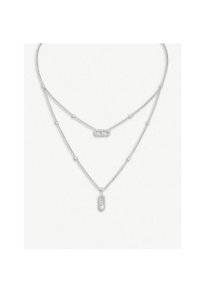 Messika Move 18ct White-Gold and Diamond Necklace