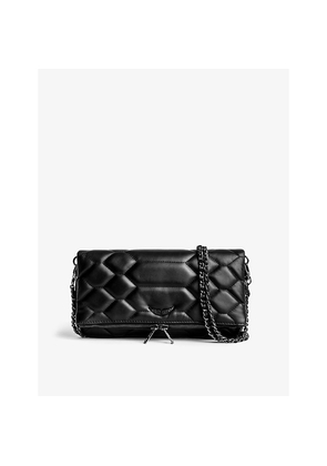 Womens Zadig&Voltaire Rock Leather Cross-Body Bag