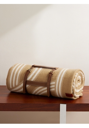 Ralph Lauren Home - Berken Merino Wool and Cashmere-Blend Jacquard Blanket - Men - Brown