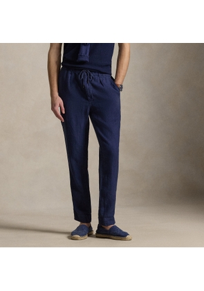 Lateef Slim Tapered Fit Linen Pant