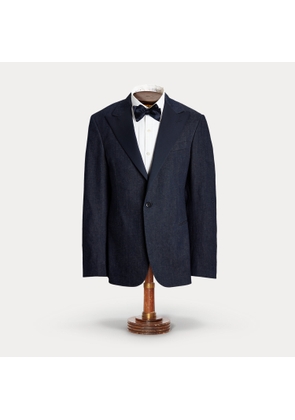 Indigo Denim Tuxedo Jacket