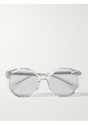 Jacques Marie Mage - Round-Frame Acetate Sunglasses - Men - Neutrals