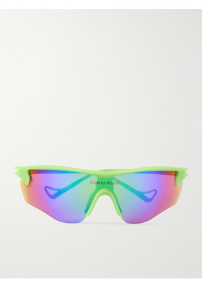 DISTRICT VISION - Junya Racer D-Frame Polycarbonate Sunglasses - Men - Green