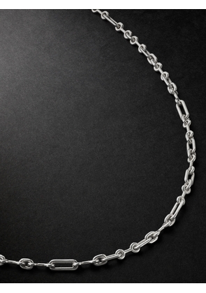 MAOR - Pelham Small Sterling Silver Necklace - Men - Silver