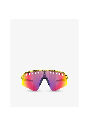 Oakley Oo9465 Sutro Lite Sweep Shield-Frame Acetate Sunglasses