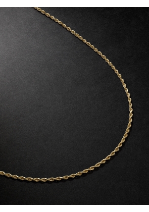 Greg Yuna - 14-Karat Gold Rope Chain Necklace - Men - Gold