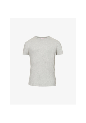 Mens Orlebar Brown Sammy Marled Crewneck Cotton-Jersey T-Shirt