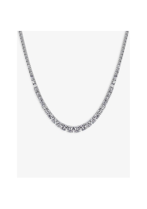 Womens Carat London Taryn Sterling-Silver and Cubic Zirconia Necklace