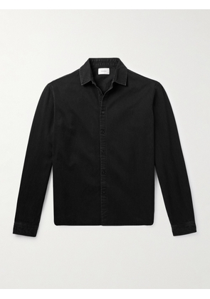 SAINT LAURENT - Cotton and Lyocell-Blend Denim Shirt - Men - Black - M