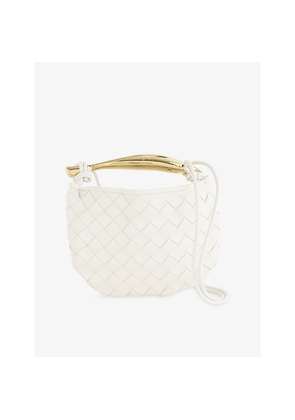 Womens Bottega Veneta Sardine Mini Intrecciato Leather Cross-Body Bag