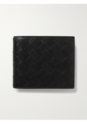 Bottega Veneta - Intrecciato Leather Billfold Wallet - Men - Black