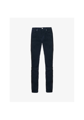 Mens Frame L'Homme Slim-Fit Straight-Leg Stretch-Denim Jeans
