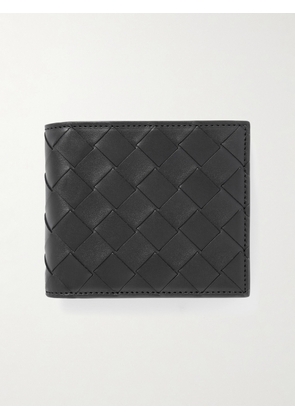Bottega Veneta - Intrecciato Leather Billfold Wallet - Men - Black