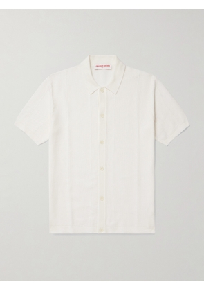 Orlebar Brown - Tiernan Ribbed Cotton Shirt - Men - White - S